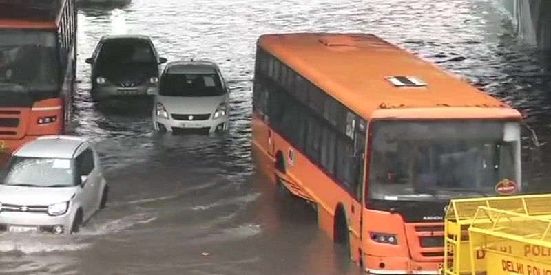 Delhi received heavy rainfall showers to continue till Tuesday bsm