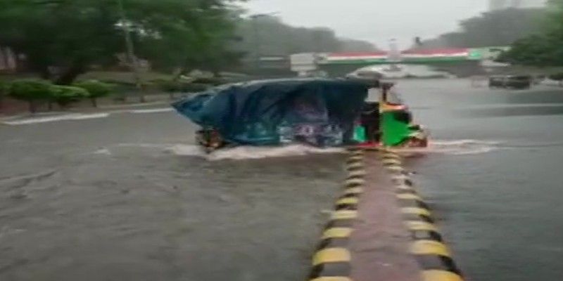 Delhi received heavy rainfall showers to continue till Tuesday bsm