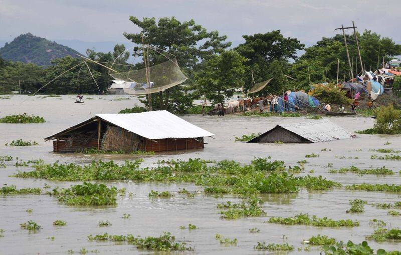 Assam flood 107 deaths confirm