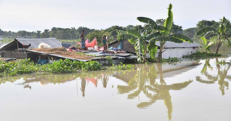 Assam flood 107 deaths confirm