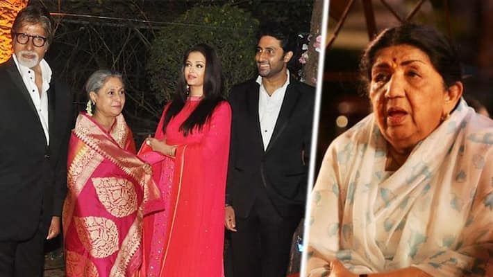 Lata Mangeshkar wish the Bachchans a speedy recovery Lata Mangeshkar wish the Bachchans a speedy recovery