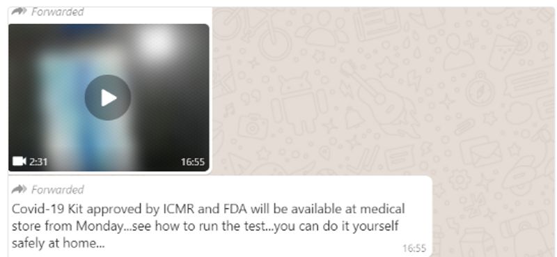 icmr approved covid Test kit fake claim video viral here is the truth kpt