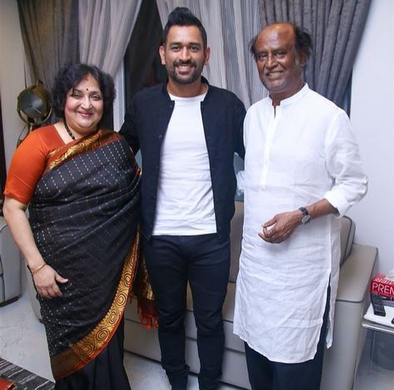 rajinkanth dhoni photogallery