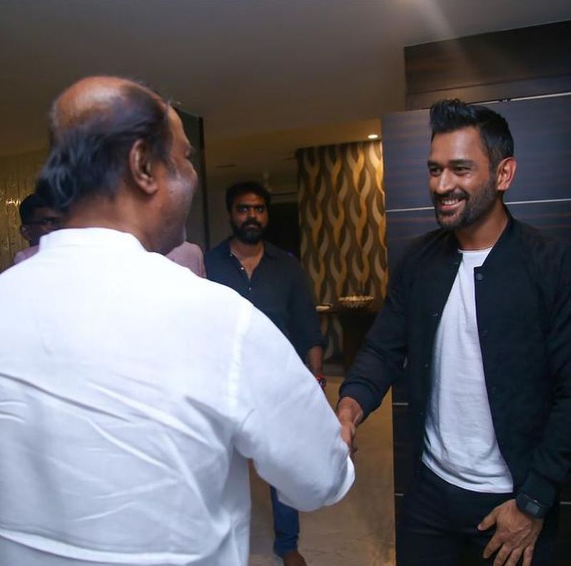 rajinkanth dhoni photogallery