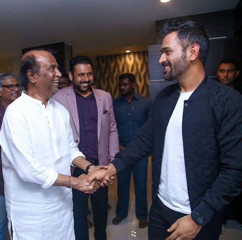 rajinkanth dhoni photogallery