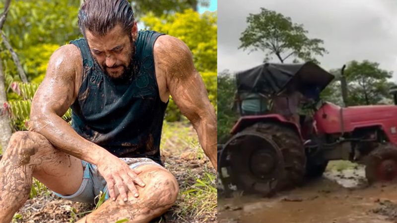 Salman khan rice Dhaan plantation shared video during lockdown And covid 19 pandemic KPY