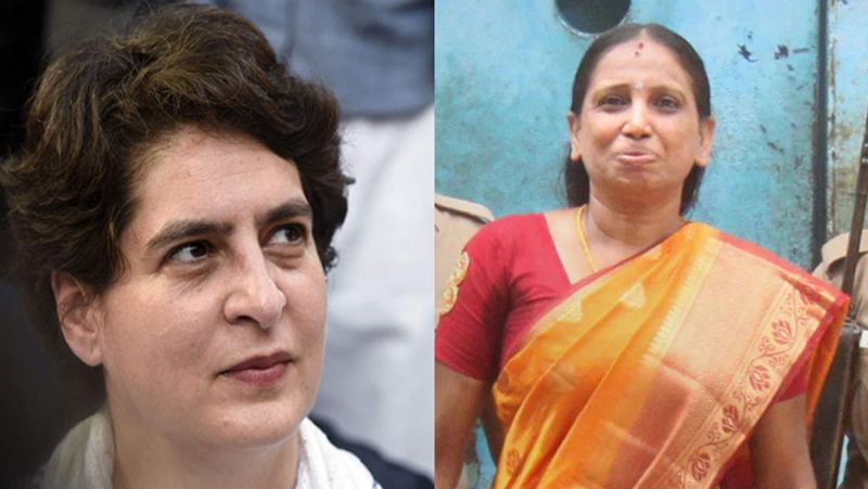 When priyanka gandhi meet Rajiv Gandhi killer Nalini KPP