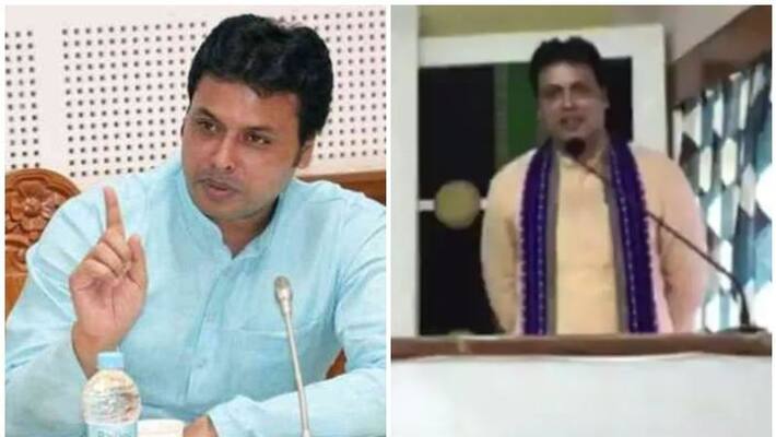 Tripura Chief Minister Biplab Deb again make controversy by shocking comments on Haryanas Jats Tripura Chief Minister Biplab Deb again make controversy by shocking comments on Haryanas Jats