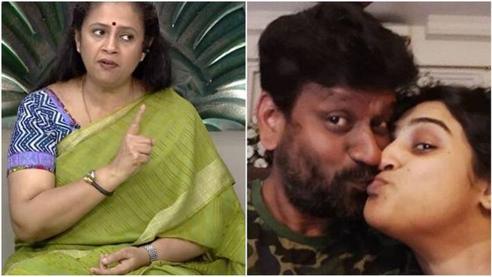 Lakshmi Ramakrishnan Slams Vanitha vijaykumar for another liplock photo with Peterpaul Lakshmi Ramakrishnan Slams Vanitha vijaykumar for another liplock photo with Peterpaul