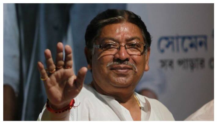 Pradesh Congress Chief Somen Mitra admitted to hospital BSS Pradesh Congress Chief Somen Mitra admitted to hospital BSS