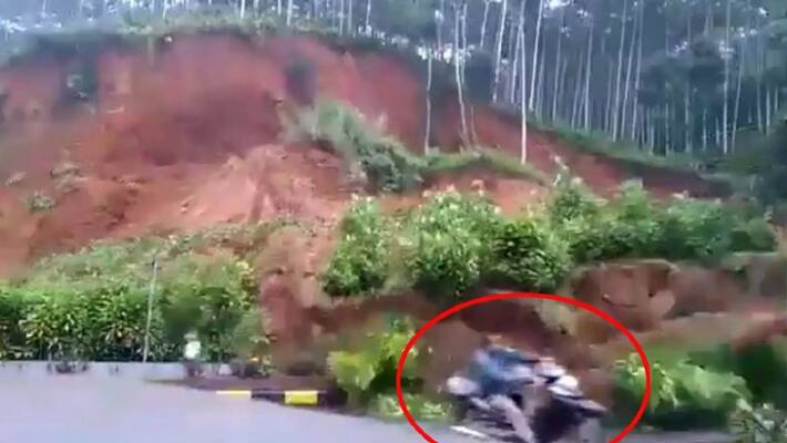 viral-video-man-narrow-escape-landslide In Indonesia viral-video-man-narrow-escape-landslide In Indonesia