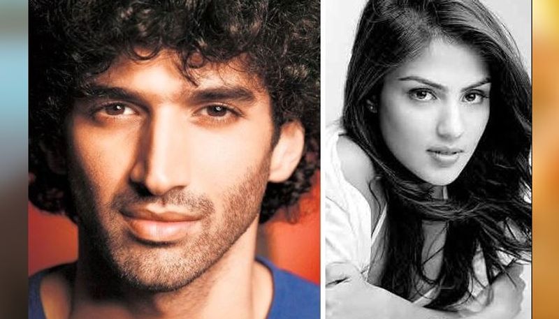 rhea chakraborty had a relation with aditya roy kapoor BJC
