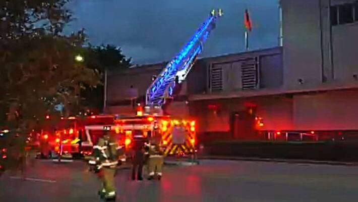 Chinese consulate in Houston reportedly burning documents in courtyard, fire officials at spot BAL Chinese consulate in Houston reportedly burning documents in courtyard, fire officials at spot BAL