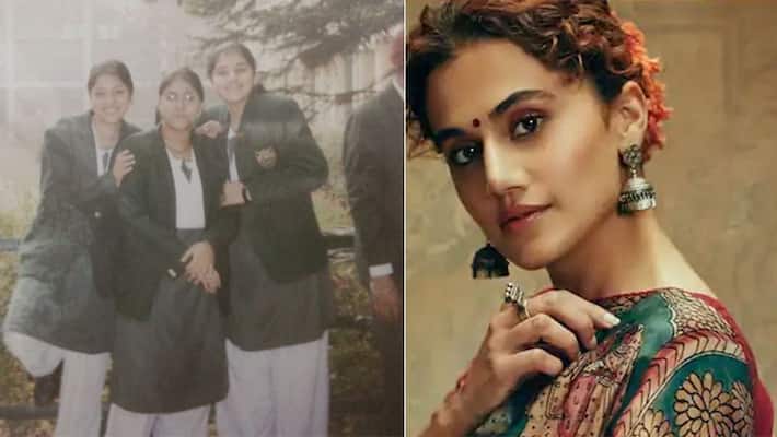 Taapsee pannu shares her 12th Standard look remembering her School Days KPY Taapsee pannu shares her 12th Standard look remembering her School Days KPY