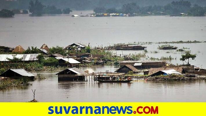Assam flood situation worsens IAF ready to launch relief efforts Assam flood situation worsens IAF ready to launch relief efforts