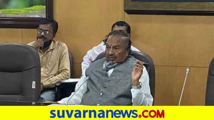 KS Eshwarappa Talks Over Problems in BJP grg KS Eshwarappa Talks Over Problems in BJP grg