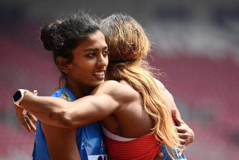 Indian mixed relay squad in Asian games, 2018 upgraded to gold medal