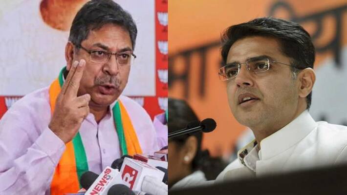 rajasthan congress crisis bjp chief satish punia says sachin pilot can be CM KPP rajasthan congress crisis bjp chief satish punia says sachin pilot can be CM KPP