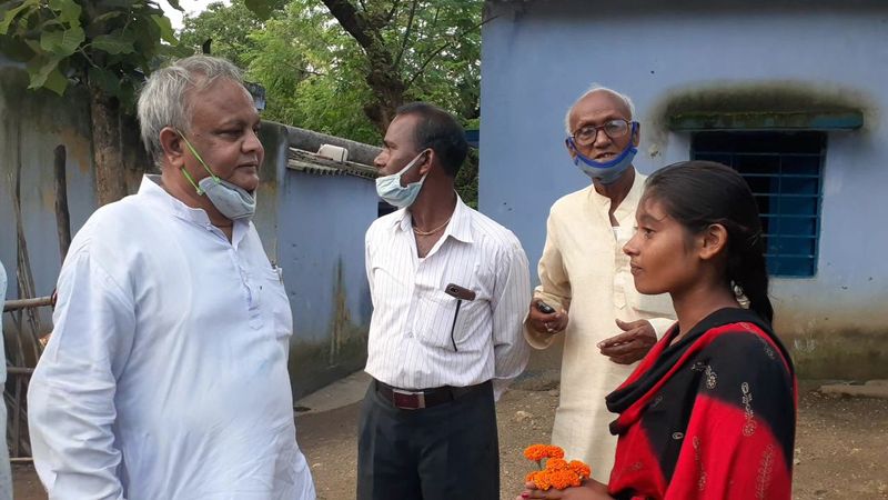 Local MLA helps a girl to continue her study after Madhyamik in Purulia