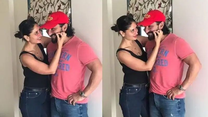 kareena kapoor shares throwback photos with her favourite boys saif ali khan and taimur ali khan have a look KPJ