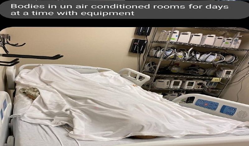 Americas condition worse than bihar in corona as photos of rotting corpses with ants crawling from texas hospital goes viral kph