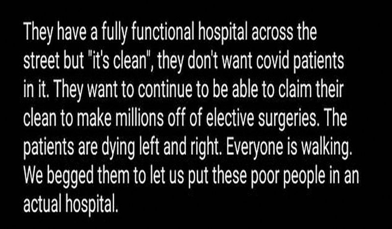 Americas condition worse than bihar in corona as photos of rotting corpses with ants crawling from texas hospital goes viral kph