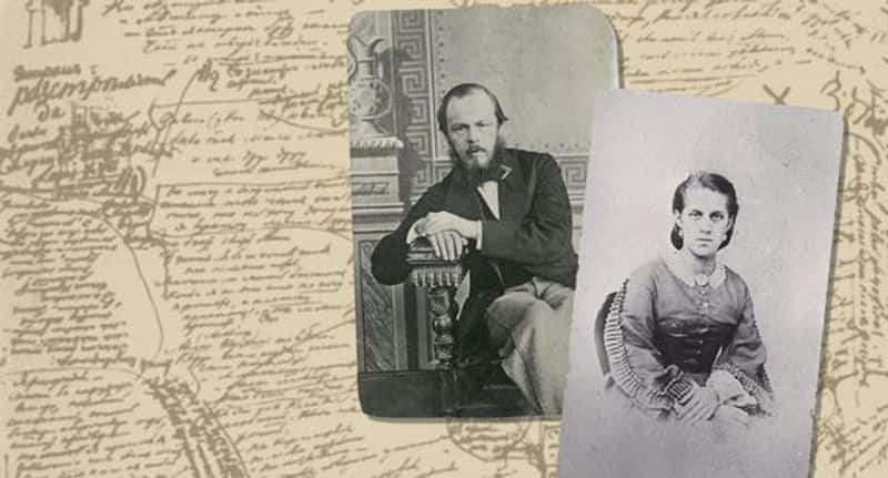 Fyodor Dostoyevsky and Anna, the russian novelist who fell in love with his typist