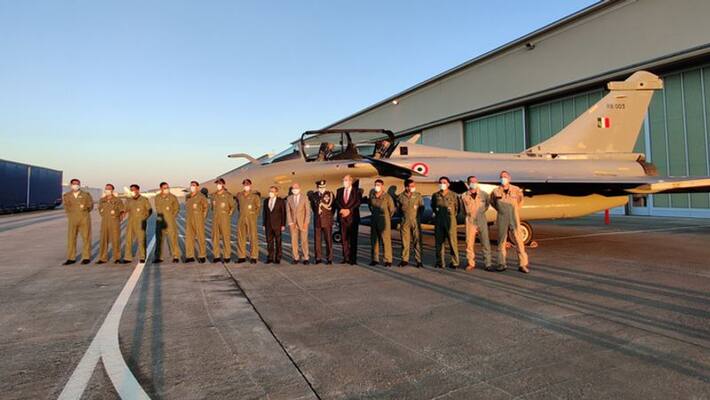 First 5 IAF Rafale fighter aircraft to take off for India from France on July 27 KPP First 5 IAF Rafale fighter aircraft to take off for India from France on July 27 KPP