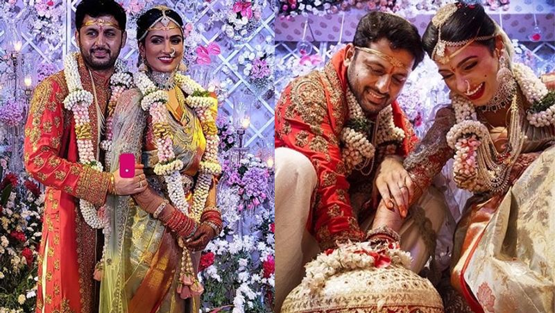 south superstar Nithiin tie knot with long time girlfriend Shalini Kandukuri amid lockdown here is the wedding photos KPJ