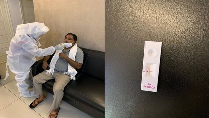 Telangana minister Errabelli Dayakar Rao tested negetive for Coronavirus Telangana minister Errabelli Dayakar Rao tested negetive for Coronavirus