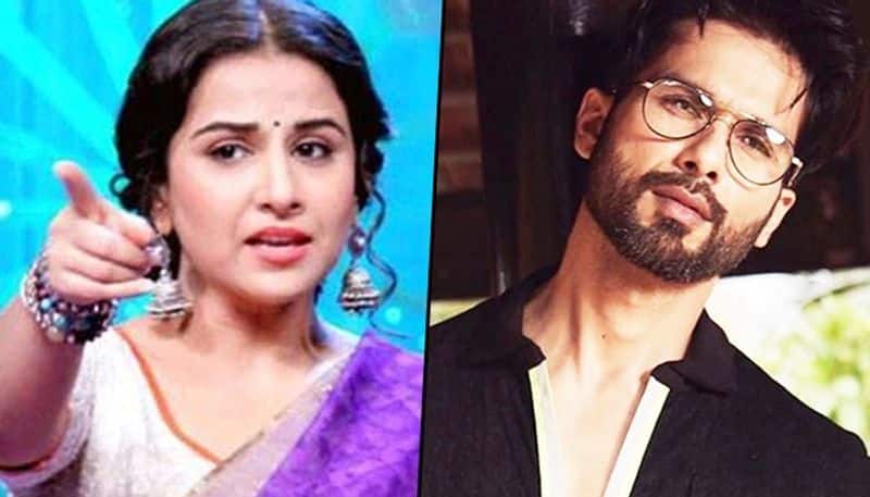 When Vidya Balan said she was fed up with Shahid Kapoor's name; But why?-SYT