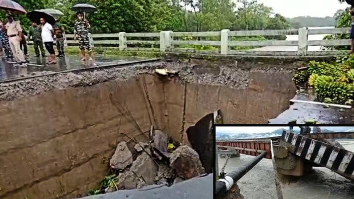 2 killed, bridge-rail bridge washed out in Mal, North Bengal observes heavy rain ALB 2 killed, bridge-rail bridge washed out in Mal, North Bengal observes heavy rain ALB