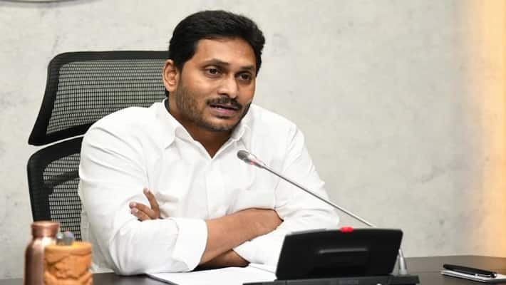YS Jagan launches ROFR pattas distributed to tribals lns YS Jagan launches ROFR pattas distributed to tribals lns