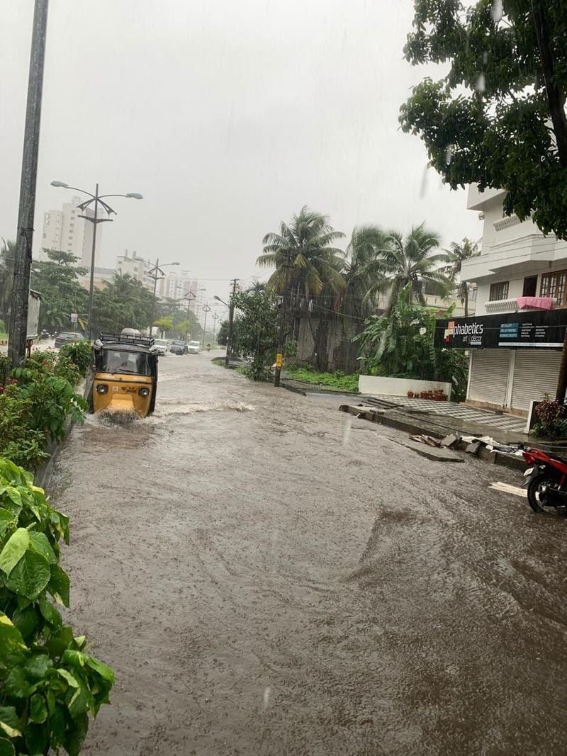 In Kozhikode, minor landslides and house collapse have been reported following rains and strong winds in the hilly terrains of Pulparamala in the district. Crop damage has also been reported in the vicinity where soil eroded from the hillock.