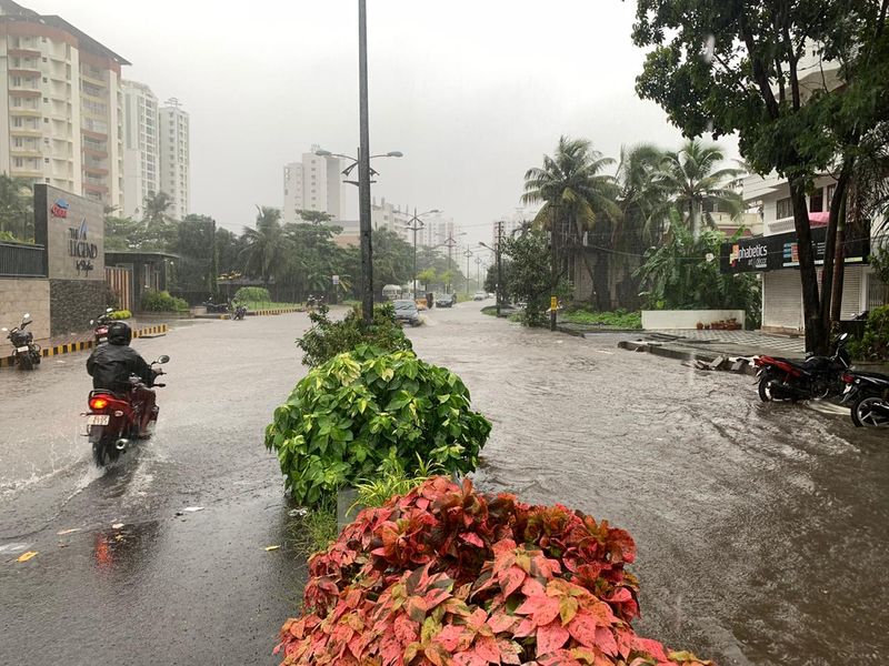 Hamsa was trying to remove the rain water behind his house when the massive compound wall, wet due to rainfall in the area, fell on him. Fire force and police toiled for hours to pull out the man from the debris, but he died on the way to hospital, police sources said.