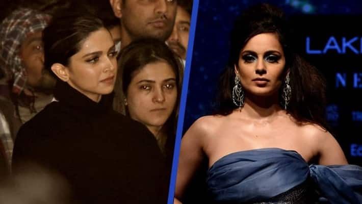 According to kangna ranaut Deepika Padukone allegedly received Rs 5 crore BJC According to kangna ranaut Deepika Padukone allegedly received Rs 5 crore BJC