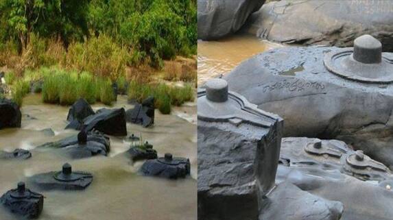 Fact Check: Mystery behind one lakh Shiva Lingas in a Karnataka river solved Fact Check: Mystery behind one lakh Shiva Lingas in a Karnataka river solved