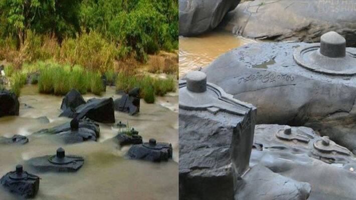 Fact Check: Mystery behind one lakh Shiva Lingas in a Karnataka river solved Fact Check: Mystery behind one lakh Shiva Lingas in a Karnataka river solved