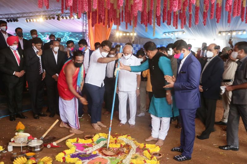CM BS Yediyurappa Laid the Foundation Stone for Bengaluru Life Sciences Park