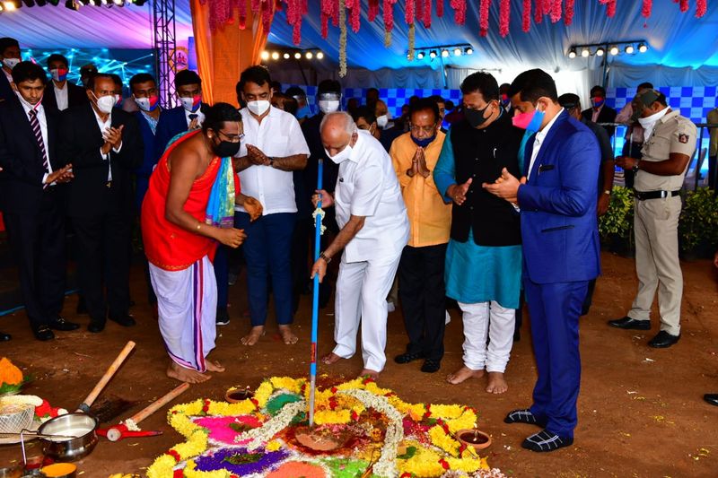 CM BS Yediyurappa Laid the Foundation Stone for Bengaluru Life Sciences Park