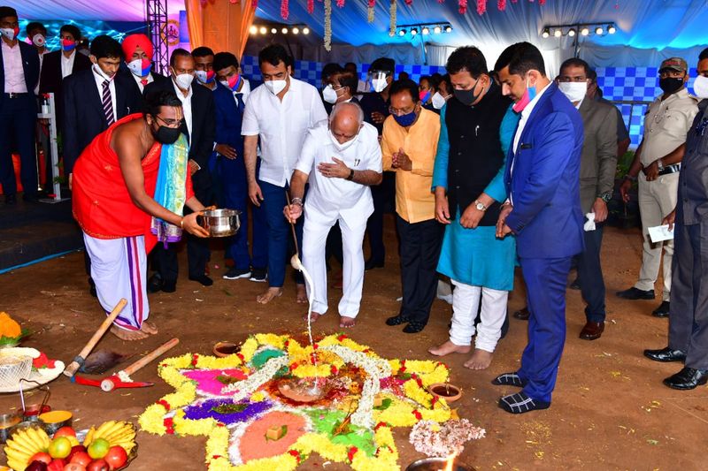 CM BS Yediyurappa Laid the Foundation Stone for Bengaluru Life Sciences Park