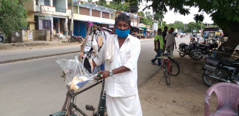 Old Age Couple Did Coronavirus Awareness in Gangavati in Koppal District