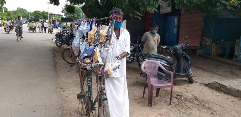 Old Age Couple Did Coronavirus Awareness in Gangavati in Koppal District