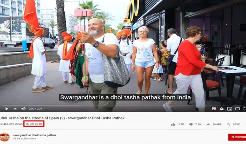 reality of indians celebrating ram mandir construction in spain dancing viral video kph