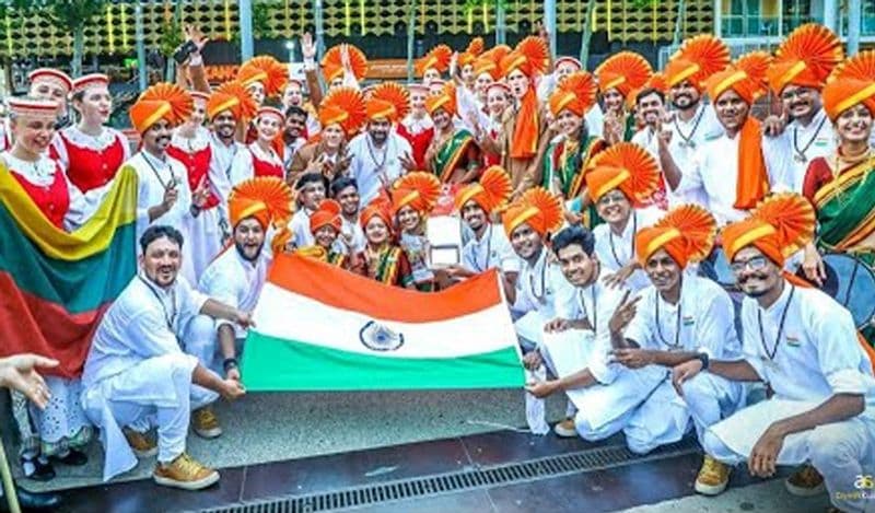 reality of indians celebrating ram mandir construction in spain dancing viral video kph