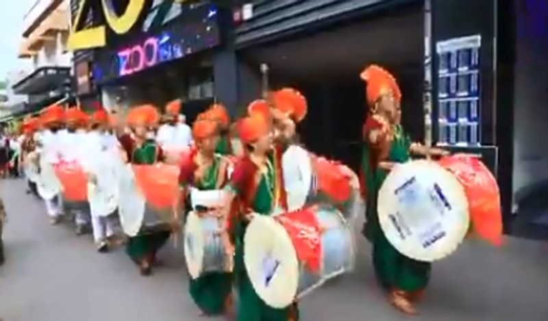 reality of indians celebrating ram mandir construction in spain dancing viral video kph