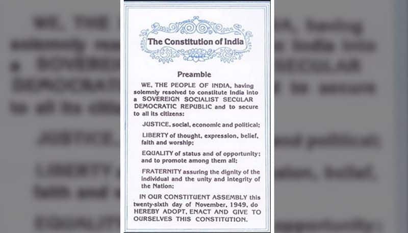 Petition filed in Supreme Court seeking removal of words Socialist and Secular from Preamble
