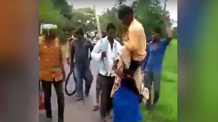 Woman Shamed, Forced To Carry Husband And Walk. Villagers Shot Videos in madhya pradesh Woman Shamed, Forced To Carry Husband And Walk. Villagers Shot Videos in madhya pradesh