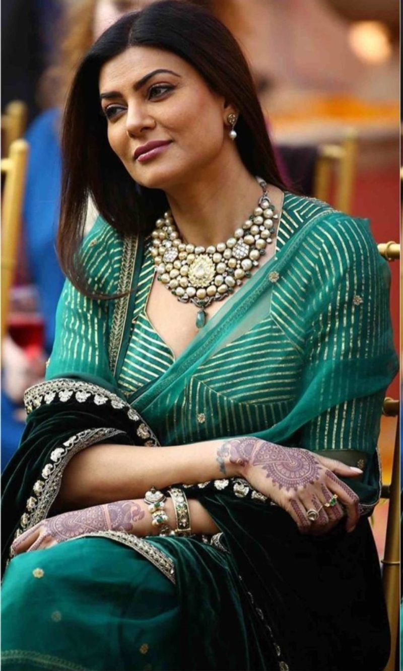 The phenomenal style diva Sushmita Sen from Aarya - Disney + Hotstar's web series Aarya was marked as the comeback of the versatile actress Sushmita Sen. While the show continues to receive raving reviews, one can’t stop gushing about how dazzling the former Miss Universe looked on the show. The classy sarees and accessories worn at her onscreen sister's wedding being a complete head turner. Her golden and green saree is ideal for an evening cocktail party. Another outfit of hers that caught everyone's attention is the yellow silk lehenga which is ideal for any ceremony during wedding season.
