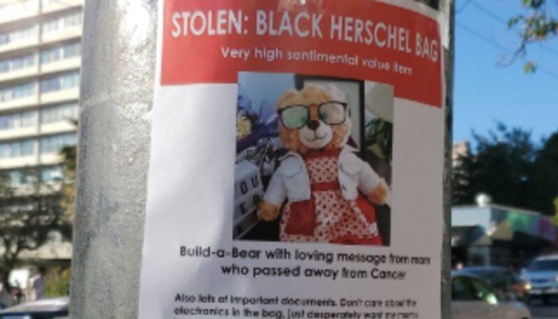 girl got her stolen teddy bear back after social media campaigns